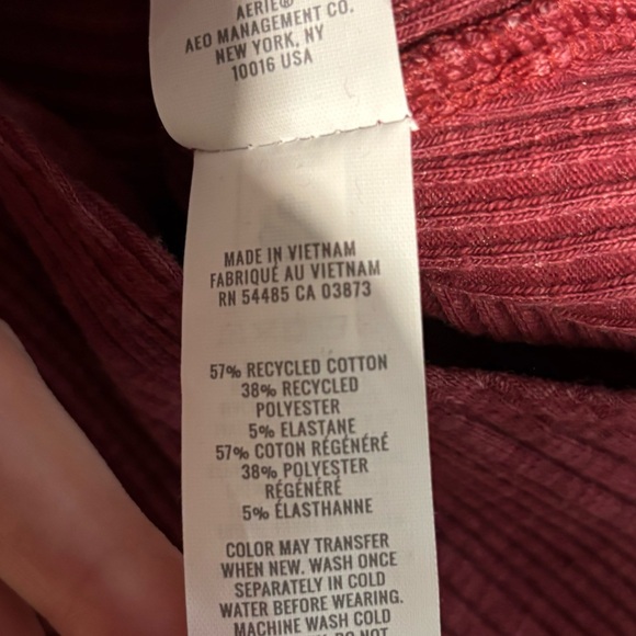 Aerie Long Sleeve Off The Shoulder Bodysuit - Picture 9 of 11